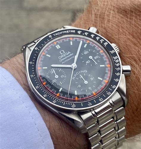 omega speedmaster reduced japan|omega speedmaster racing black dial.